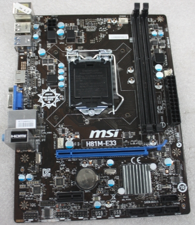 Msi h81m e33 фото